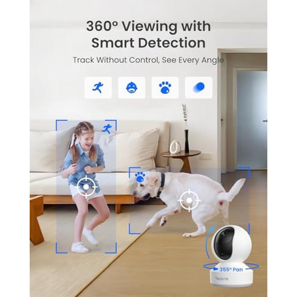 Baby Pet Monitoring: REOLINK E1 Pro 3K PT Wi-Fi Indoor – Packaging