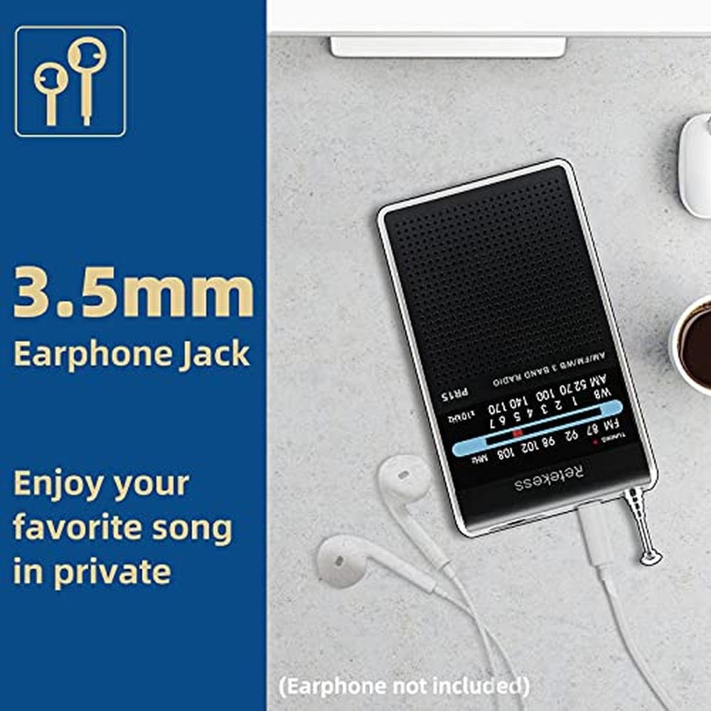 Weather Radio: Retekess PR15 Pocket NOAA Weather Radio AM – Packaging