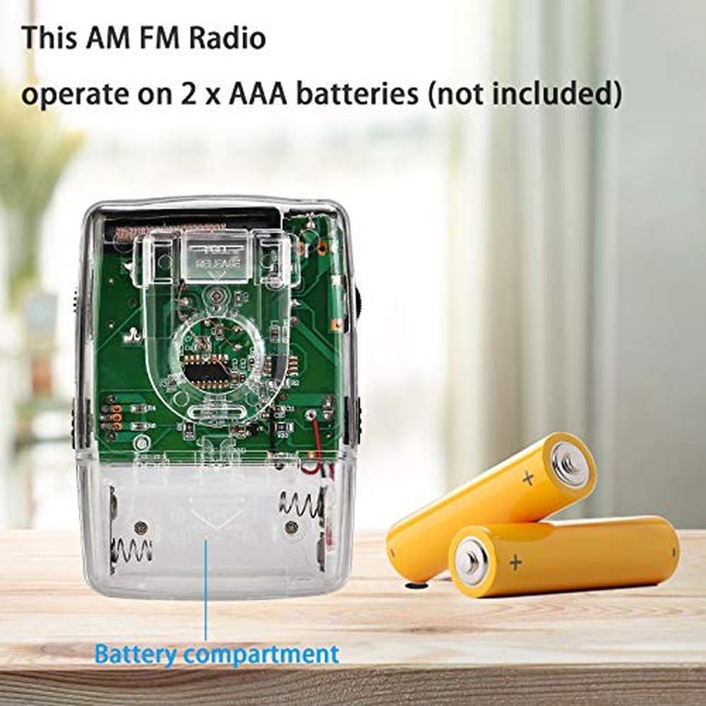 Retekess TR624 Portable Radios AM FM – Packaging