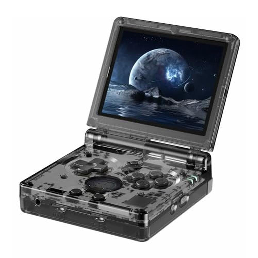 Games Consoles: RG35XXSP Handheld Clamshell 64G+128G TF Card – Front View