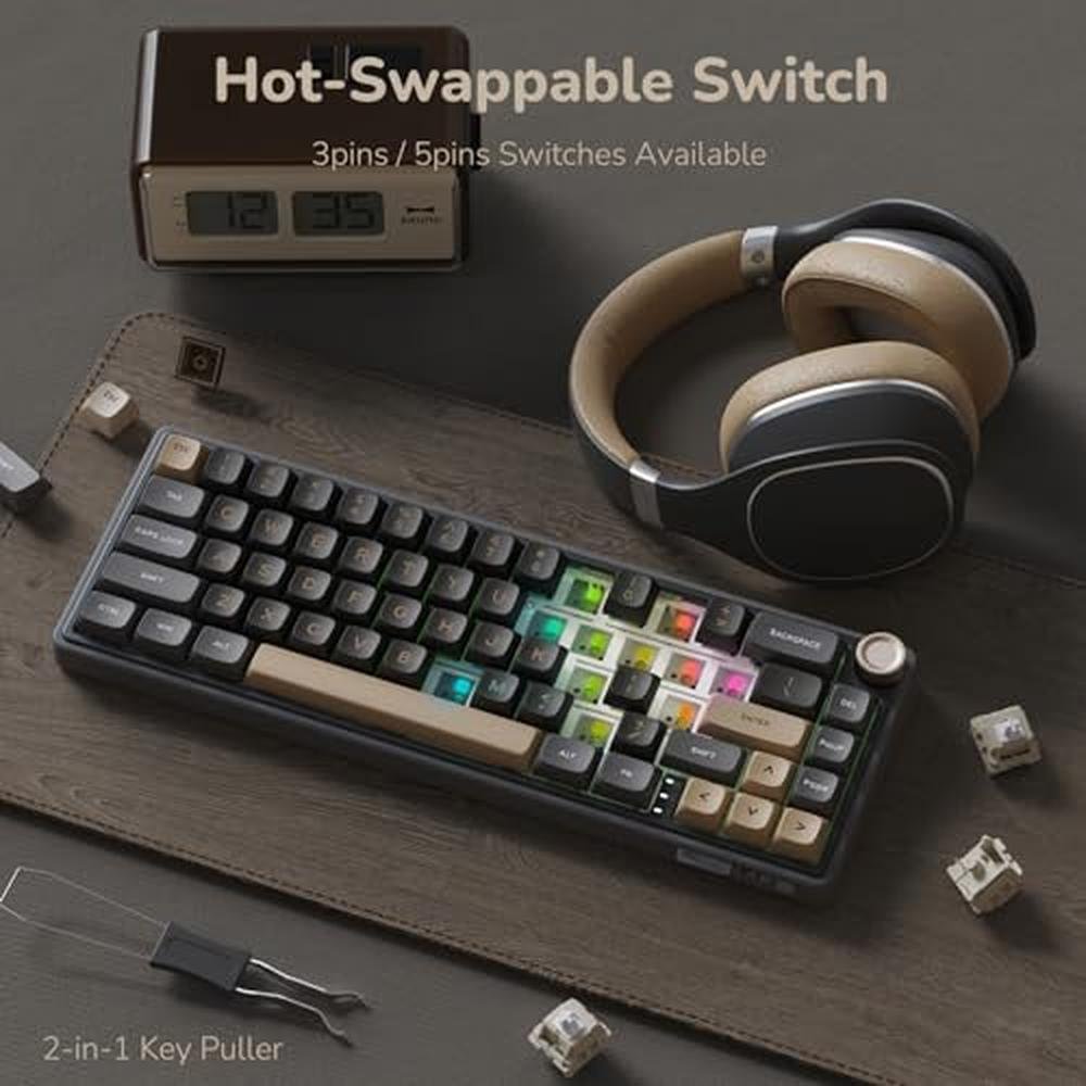 Keyboard Royal: RK ROYAL KLUDGE R65 60% RGB Backlit – Packaging