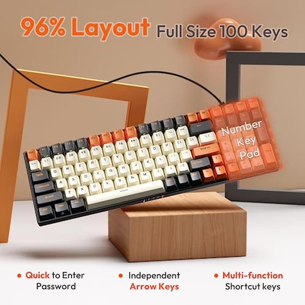 Keyboard Royal: RK ROYAL KLUDGE RK100 Wireless Mechanical – Packaging