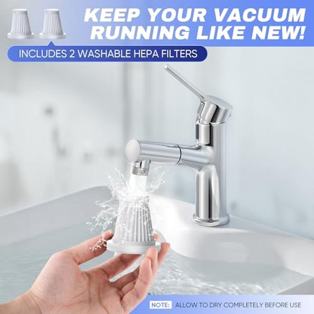 Vacuum Car: SakerPlus Portable Cordless 3-in-1 Handheld – Packaging