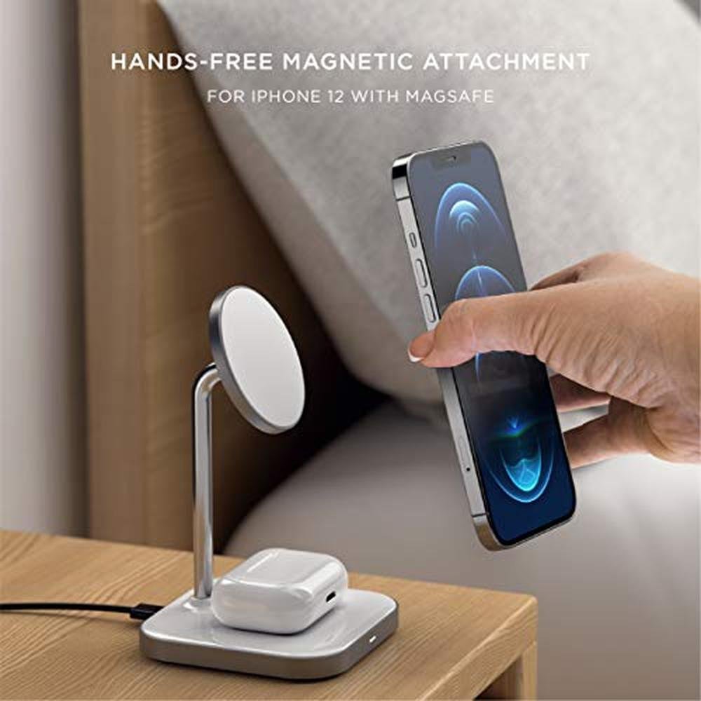 AirPods Satechi: Satechi Aluminum 2-in-1 Magnetic Wireless – Packaging