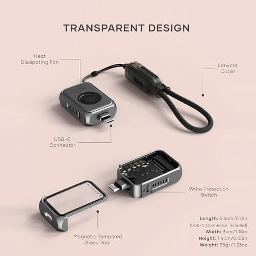 NVMe Satechi: Satechi M.2 NVMe Mini SSD Enclosure – Packaging