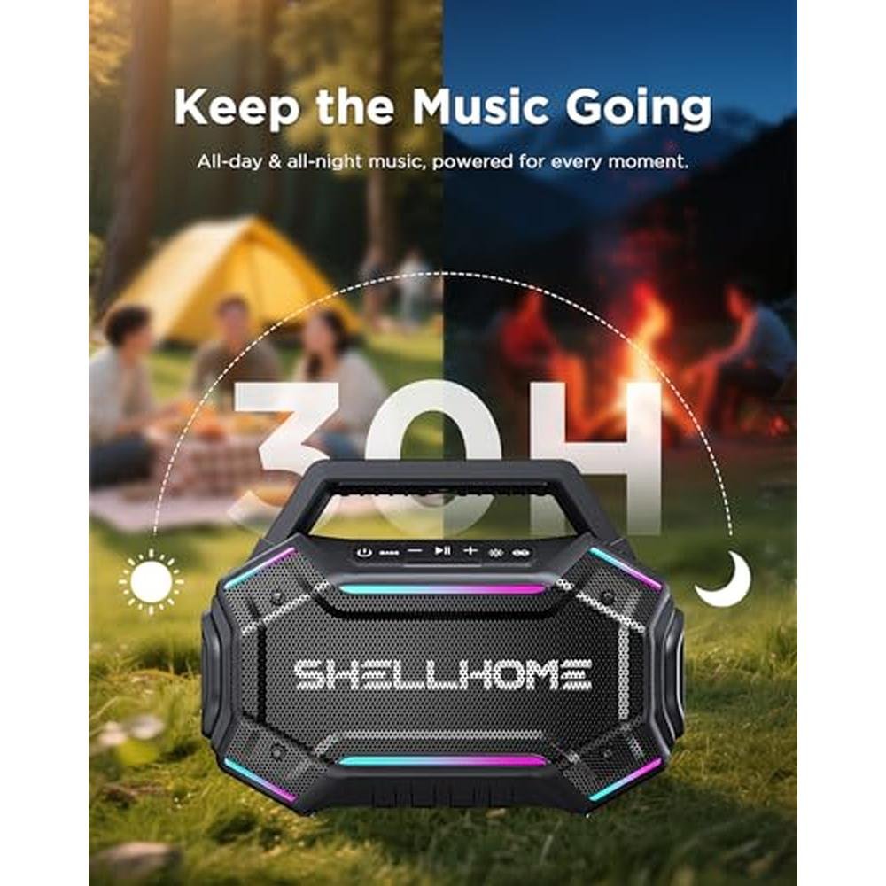Speakers ShellHome: ShellHome Bluetooth 6.0 Outdoor 80W – Packaging