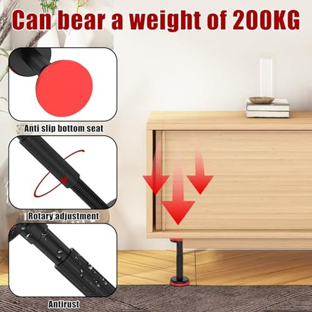 Support Cabinet: Telescopic Support Pole Undermount System – Packaging