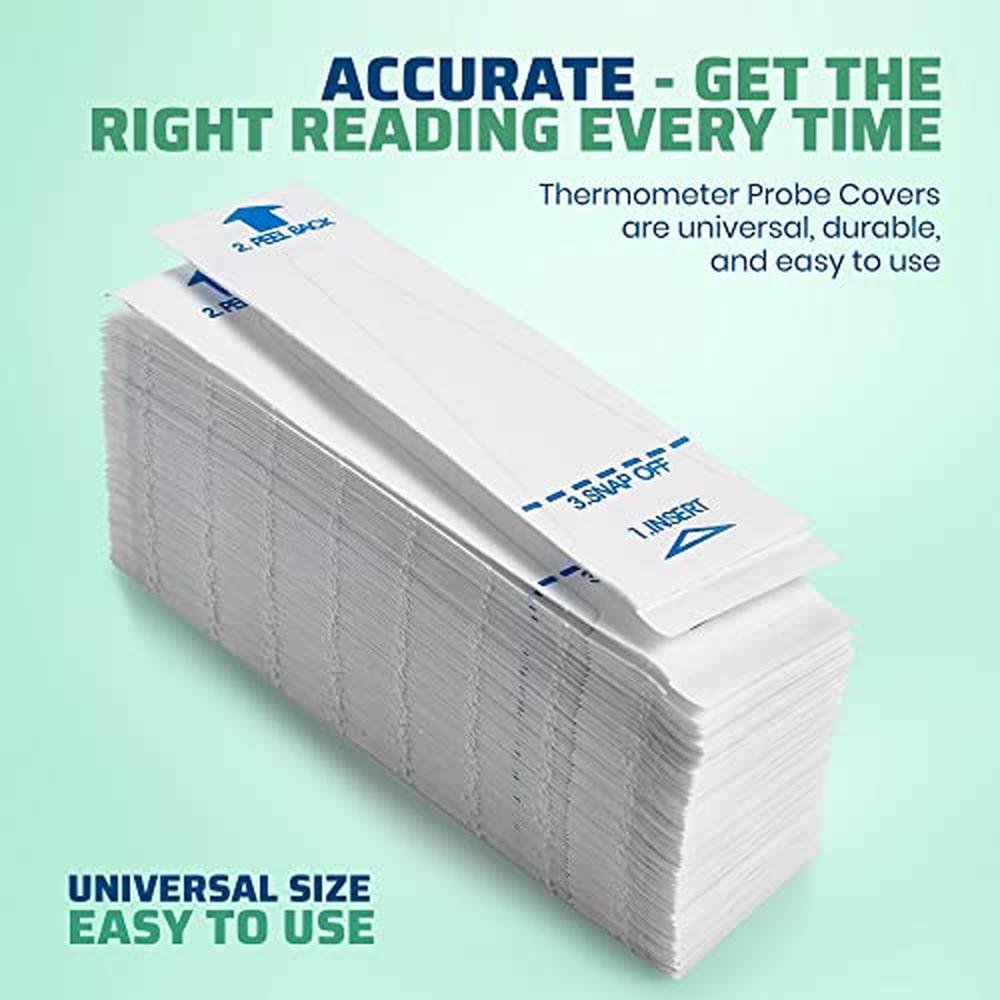 Thermometer Probe Covers: Universal Disposable Probe Cover – Packaging