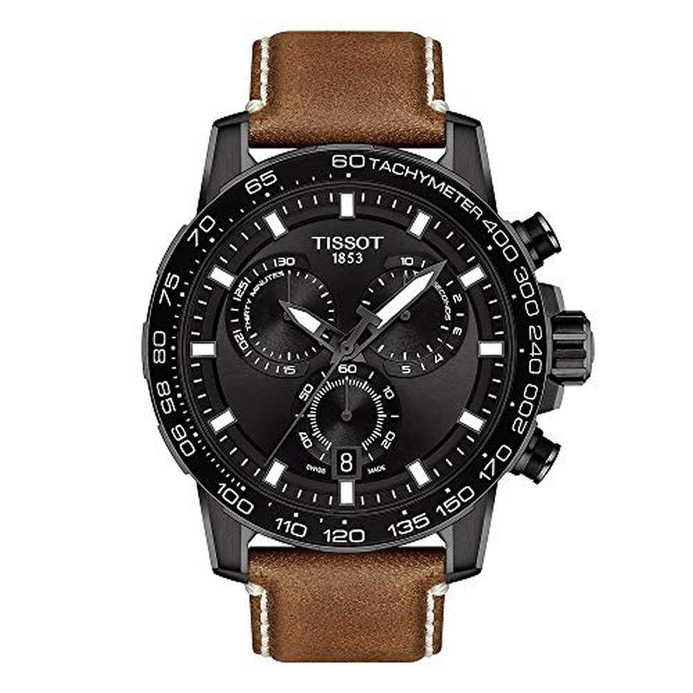 Tissot Mens: Tissot Supersport Stainless Steel Sport Watch – Front View