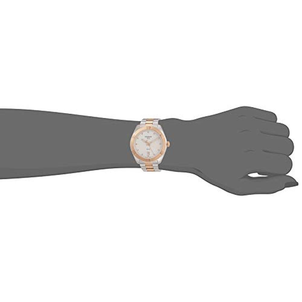 Stainless Steel: Tissot PR 100 Sport Chic 316L Stainless – Side View