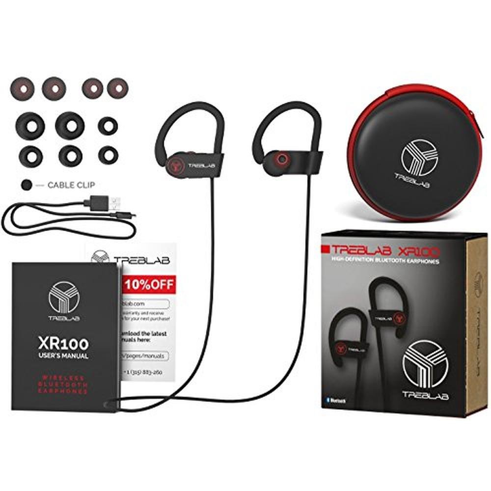 Earbuds Running: Treblab XR100 Ergonomic Wireless Sport – Packaging