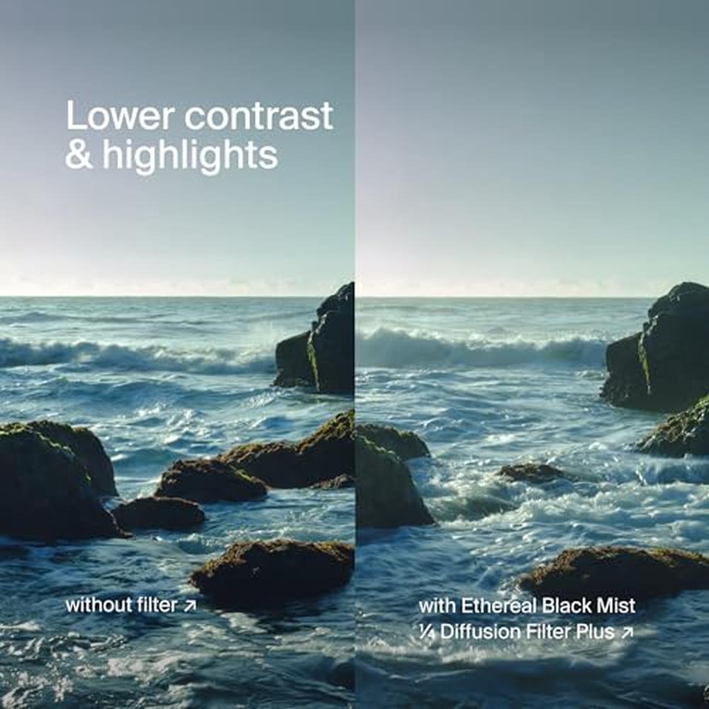 Urth 72mm Ethereal Black Mist Diffusion Lens Filter (Plus) – Packaging