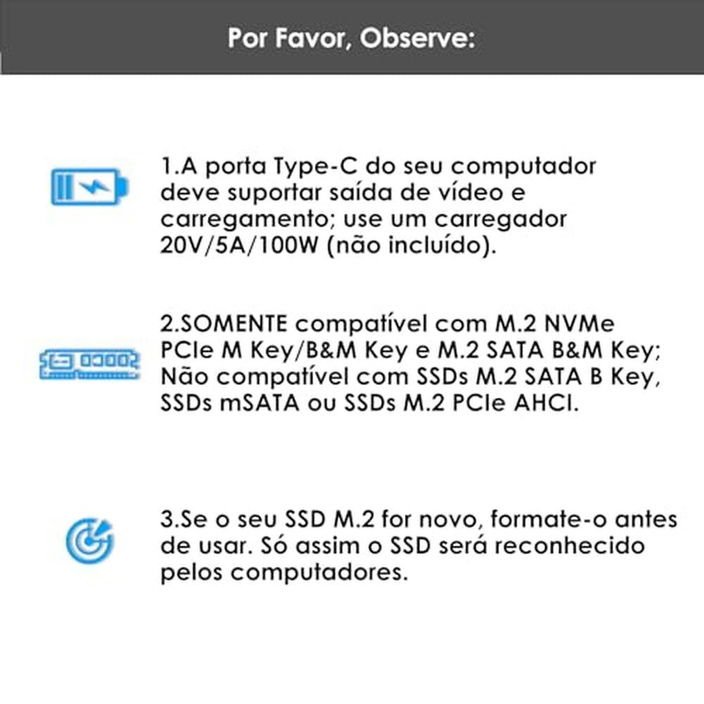 NVMe SATA: Wavlink 8-in-1 USB-C Hub with M.2 NVMe SATA SSD – Packaging