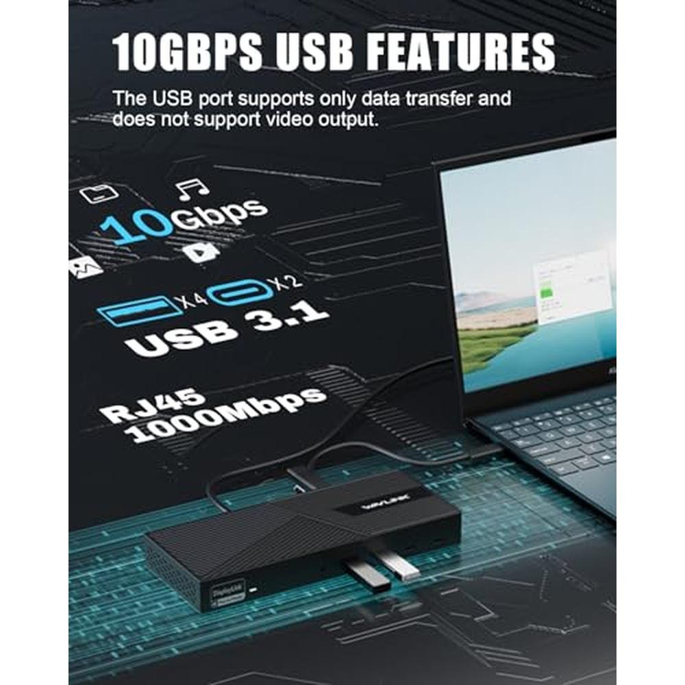 WAVLINK DisplayLink Docking Station – Packaging