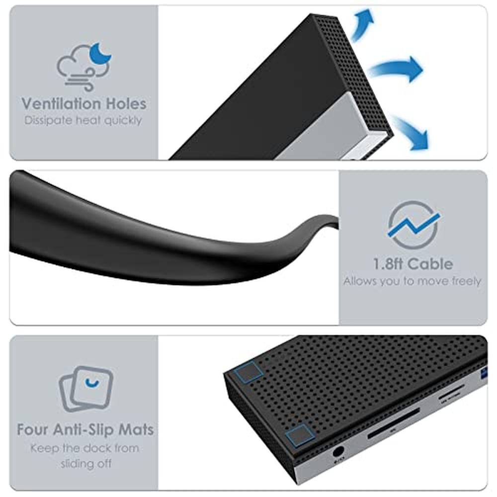 WAVLINK USB C Docking Station – Packaging