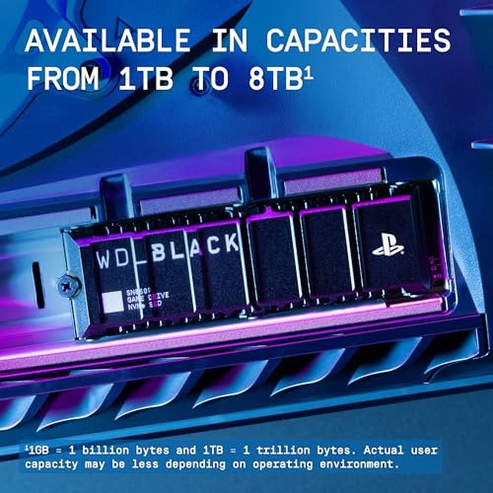 WD Black 8TB SN850X NVMe M.2 SSD – Packaging