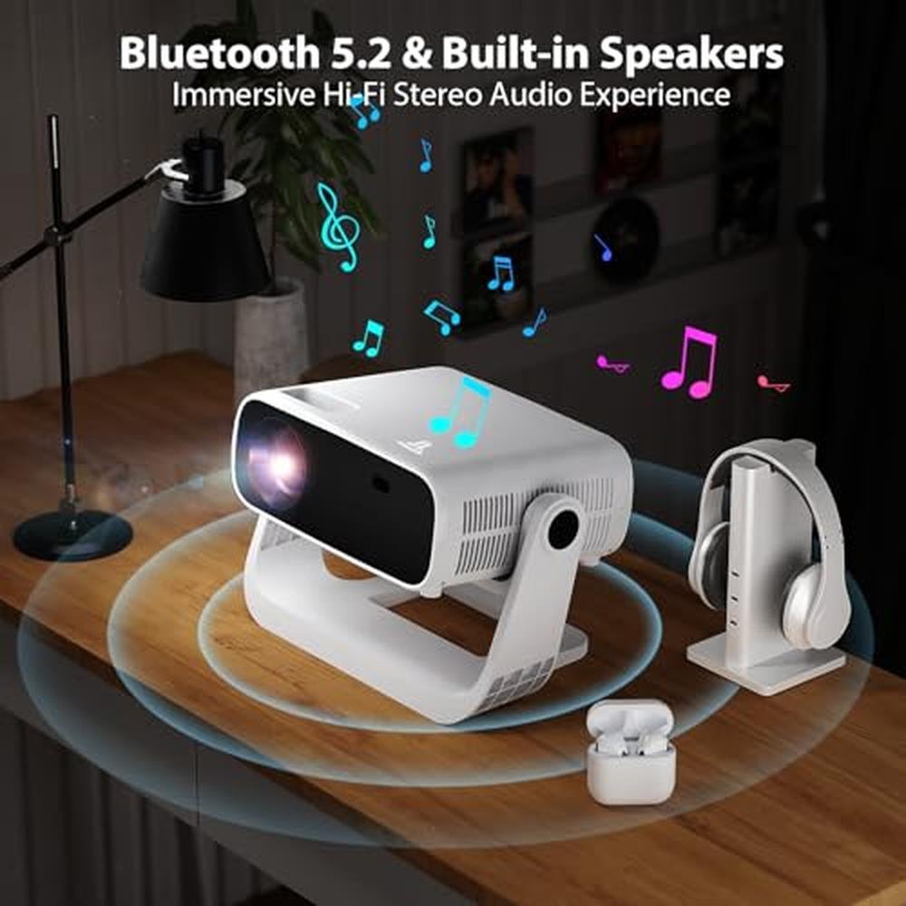Projector Wielio: Wielio Smart Projector WiFi 6 Bluetooth – Packaging