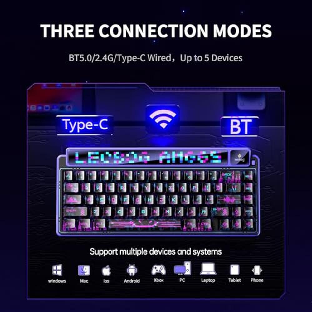 Keyboard Aula: Aula AMG65 Mechanical Gaming Keyboard with – Packaging