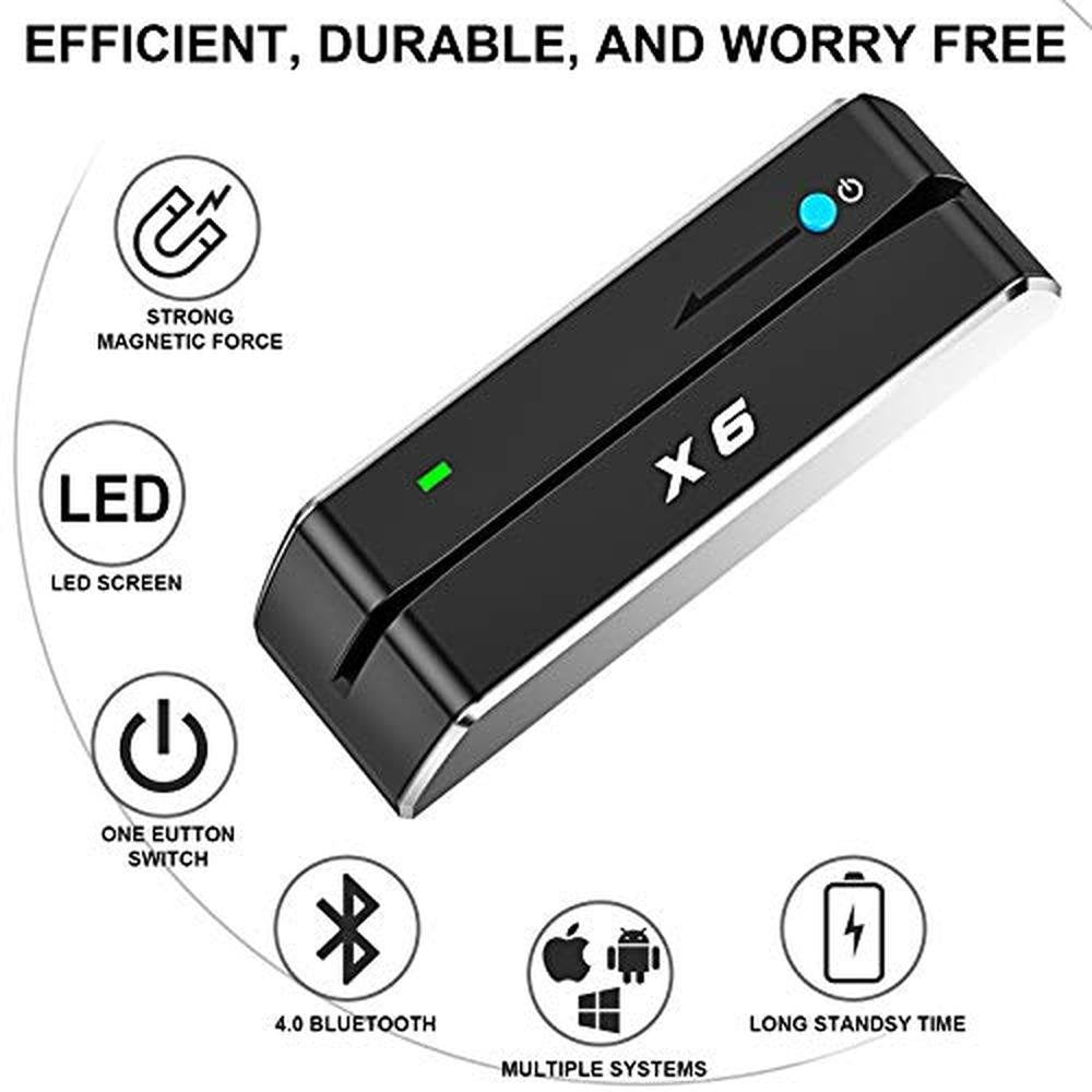 Bluetooth Magnetic: X6 BT VIP Card Reader Writer USB 3.0 – Packaging