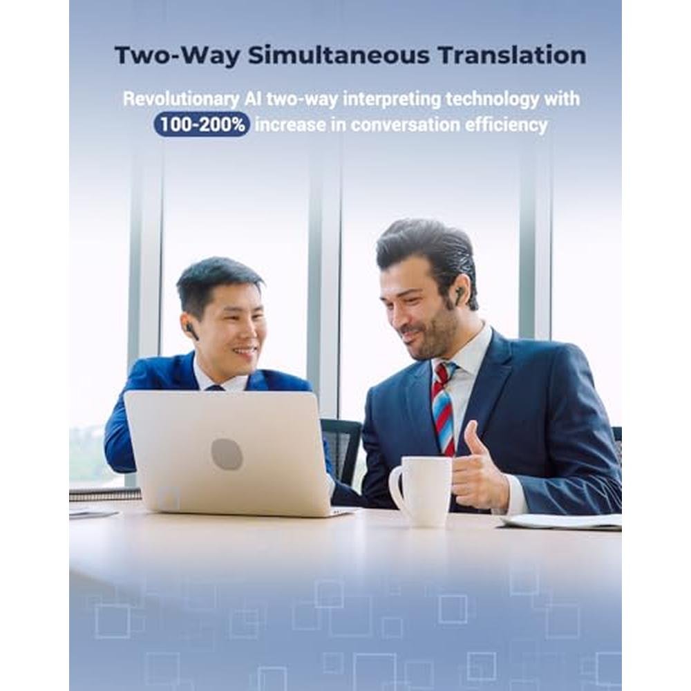 Translator Earbuds: XUPURTLK AI Real Time Language – Packaging