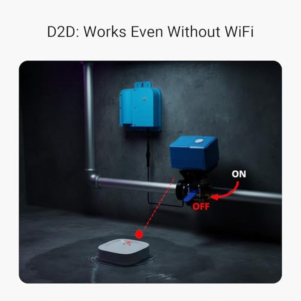 YoLink Water Leak Starter Kit: Hub + 4 Leak Sensor 1 – Packaging