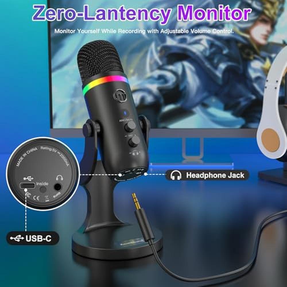 ZealSound Podcast Microphone for PC – Packaging