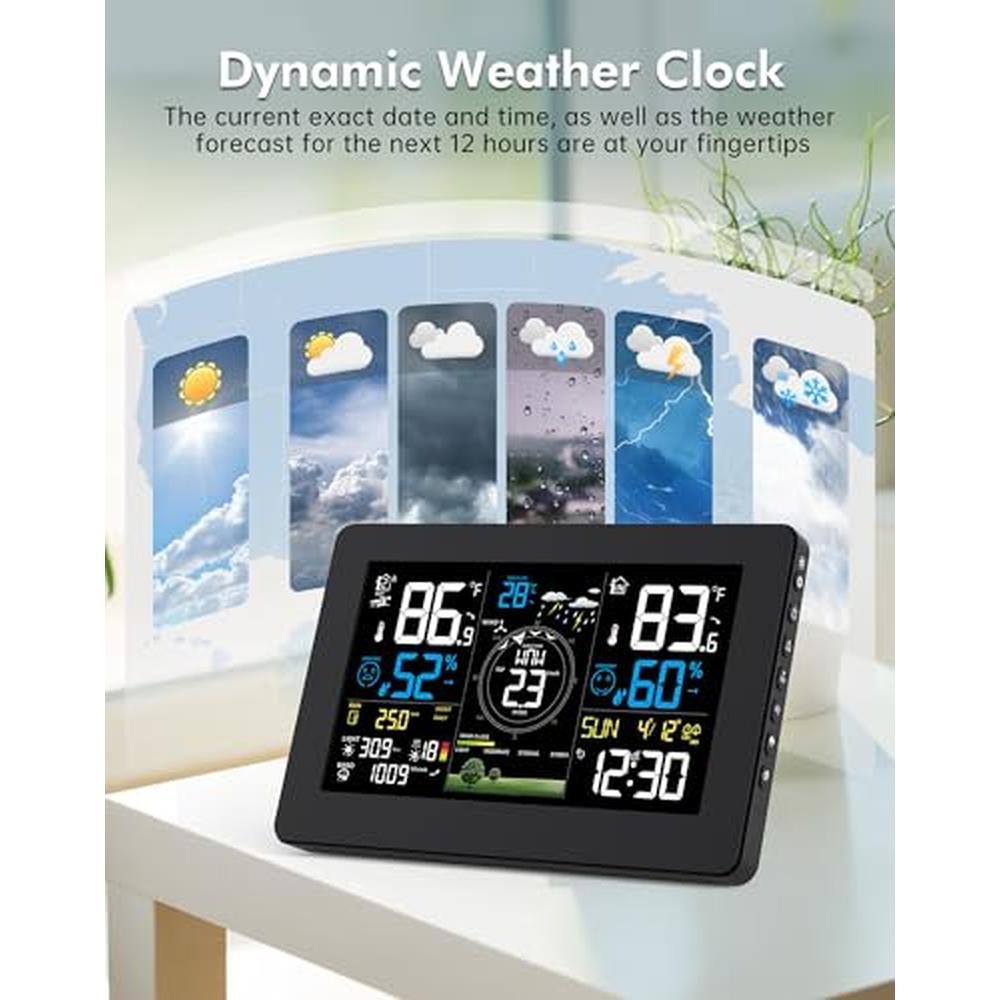 Weather Station: Zivron WiFi Wireless Indoor Outdoor – Packaging