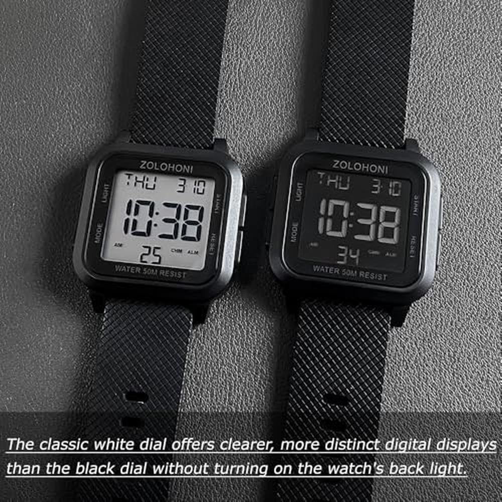 Zolohoni Square Men's Digital Watch – Packaging