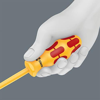 1060 1062 Kraftform VDE Screwdriver Set 6 Pieces – In Use