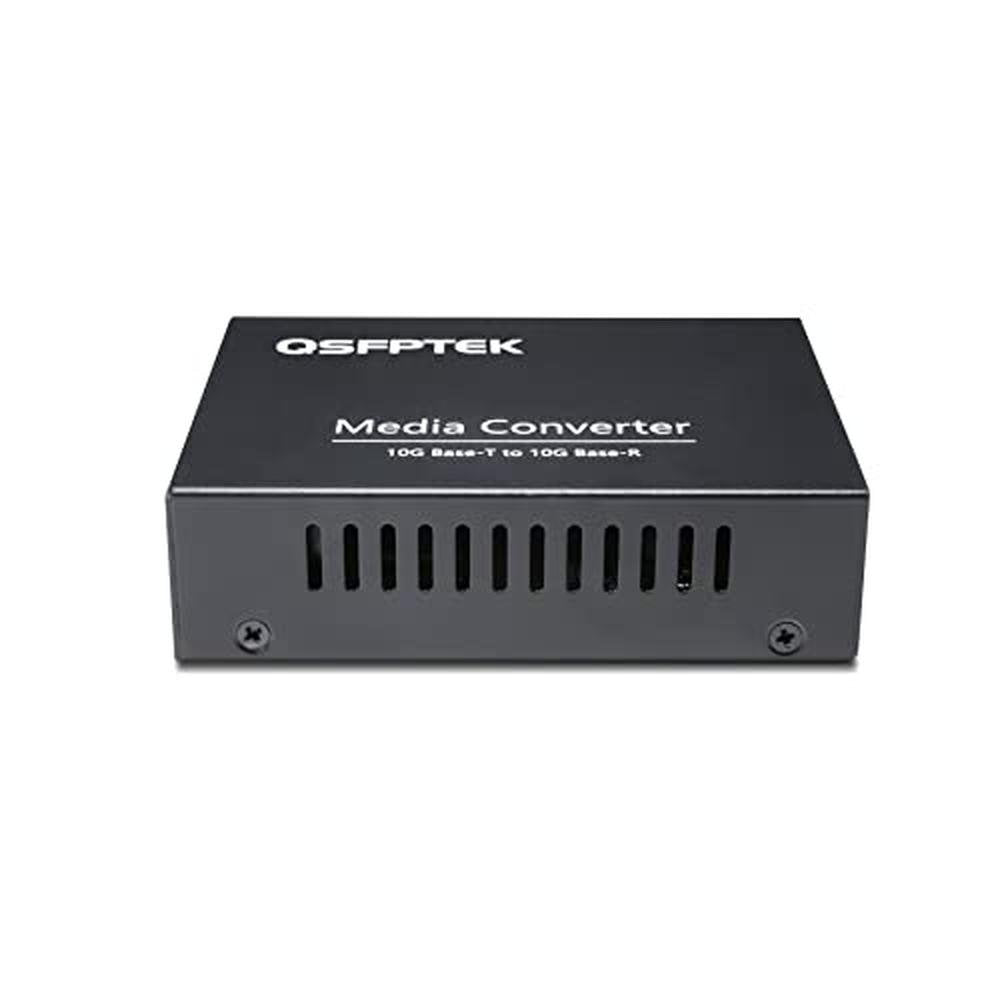 SFP 10G: 10G SFP+ to RJ-45 Media Converter – Close-up Detail