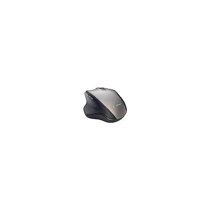 Verbatim Silent Ergonomic Wireless Blue LED Mouse – Side View