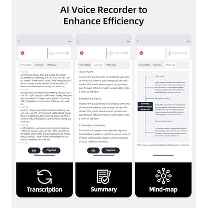 128GB Voice Recorder: Evistr Magnetic Audio Recording Device – Side View