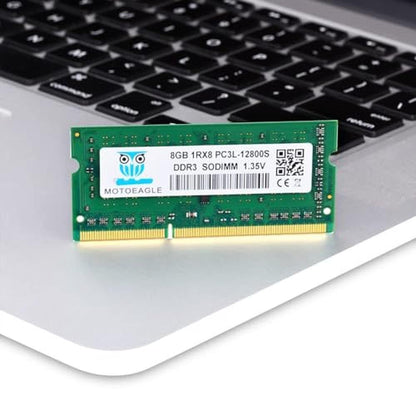 16GB 1RX8: Premium PC3L-12800S RAM Kit – Side View