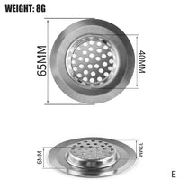 Stainless Steel Sink Strainer Filter (1PCS)