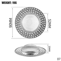 Stainless Steel Sink Strainer Filter (1PCS)