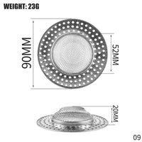 Stainless Steel Sink Strainer Filter (1PCS)