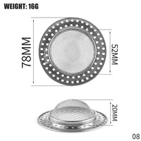 Stainless Steel Sink Strainer Filter (1PCS)