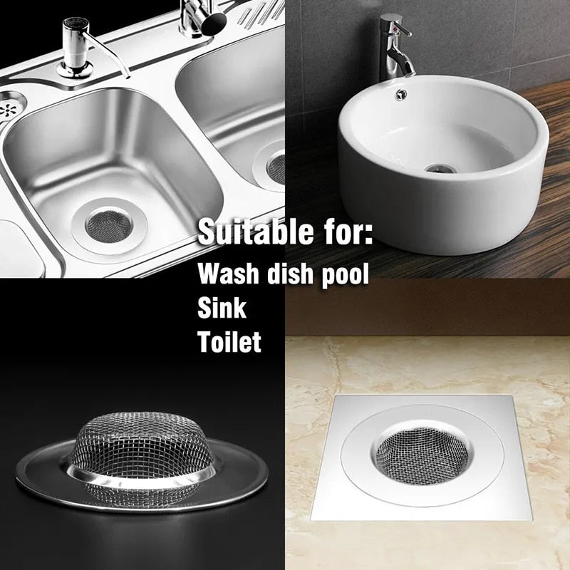 Stainless Steel Sink Strainer Filter (1PCS)