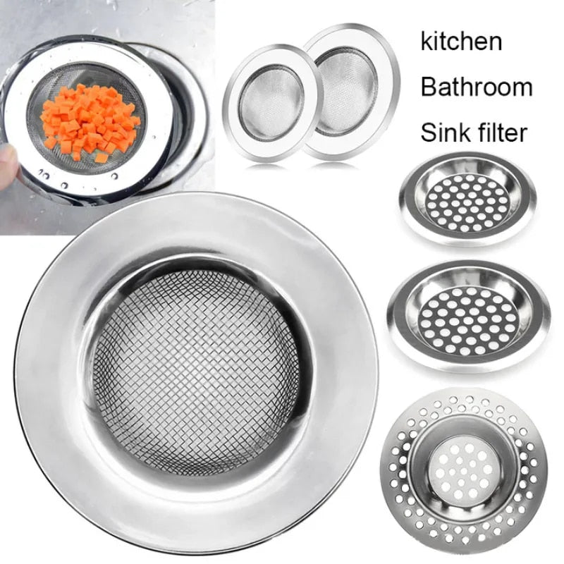 Stainless Steel Sink Strainer Filter (1PCS)