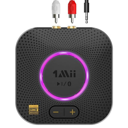Bluetooth Audio: 1Mii B06S+ Bluetooth 5.2 Receiver – Front View