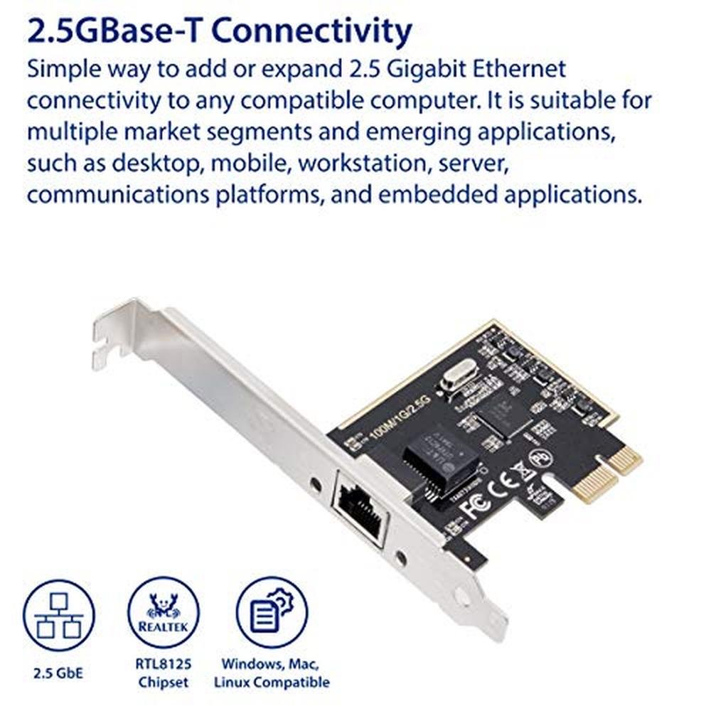 PCI Gigabit Ethernet Card: Premium High-End Network – Side View