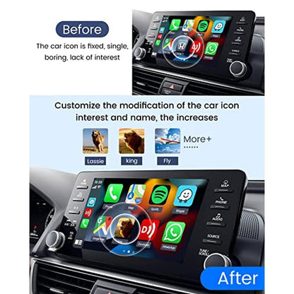CarPlay Android: CarlinKit 4.0 Wireless CarPlay Adapter for – Close-up Detail
