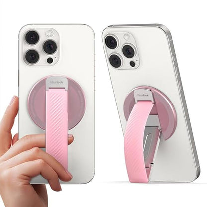 Phone Grip: 2025 Klearlook for MagSafe with Silicone Finger – Front View