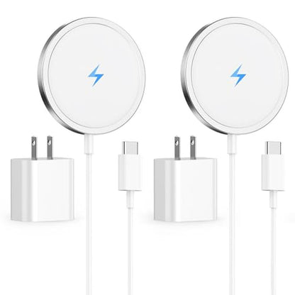 2025 Latest Magnetic Wireless Charger for iPhone:Mag-Safe – Front View