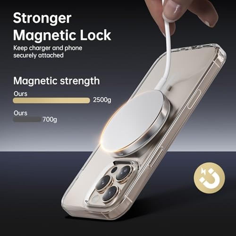2025 Latest Magnetic Wireless Charger for iPhone:Mag-Safe – Close-up Detail