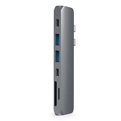 USBC Data: Satechi 7-in-1 USB C Hub Adapter – Close-up Detail