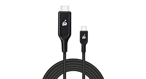IOGEAR 9ft USB-C to HDMI Cable – Front View