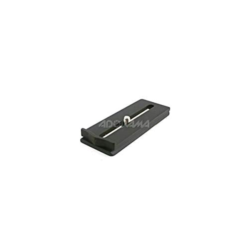 Acratech 4" Long Arca Type Quick Release Plate for Lenses. – Front View
