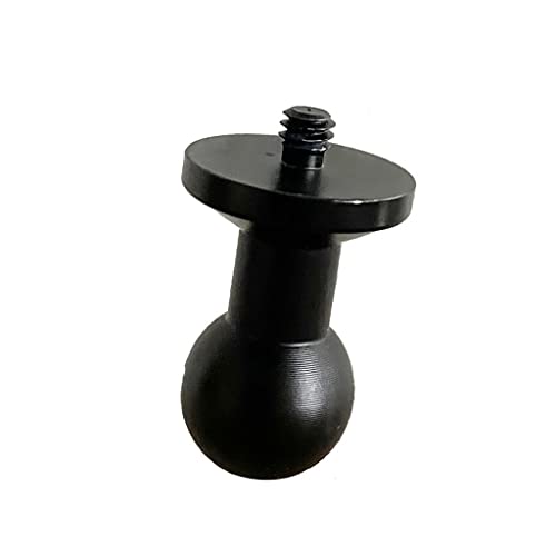20mm Screw: FEICHAO Ball Head Mount Adapter – Front View