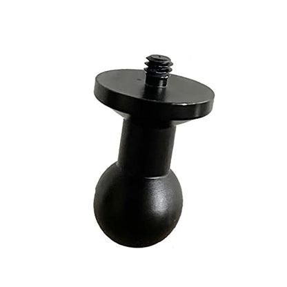 20mm Screw: FEICHAO Ball Head Mount Adapter – Front View